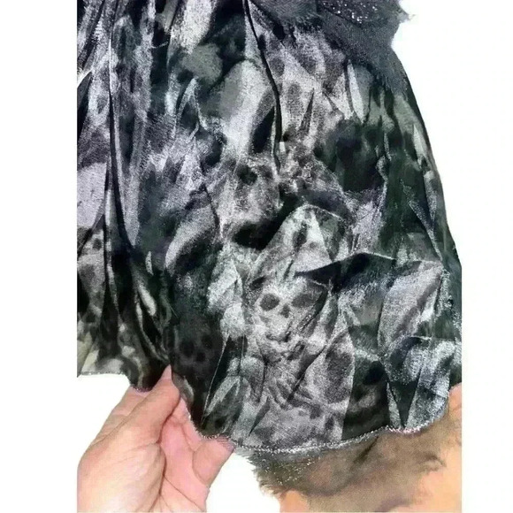 Zombie Ballerina costume with skull crown. Girls M (8-10).  Like new - Picture 3 of 9